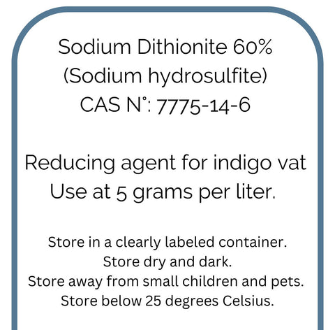 נתרן הידרוסולפיט 60% - 500 grams