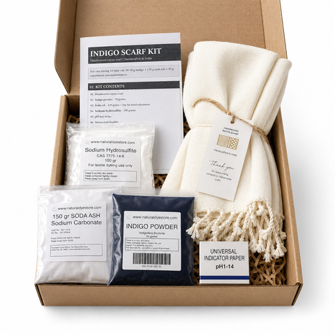 Indigo Vat Starter Kit – Everything You Need for Your First Indigo Dye Vat
