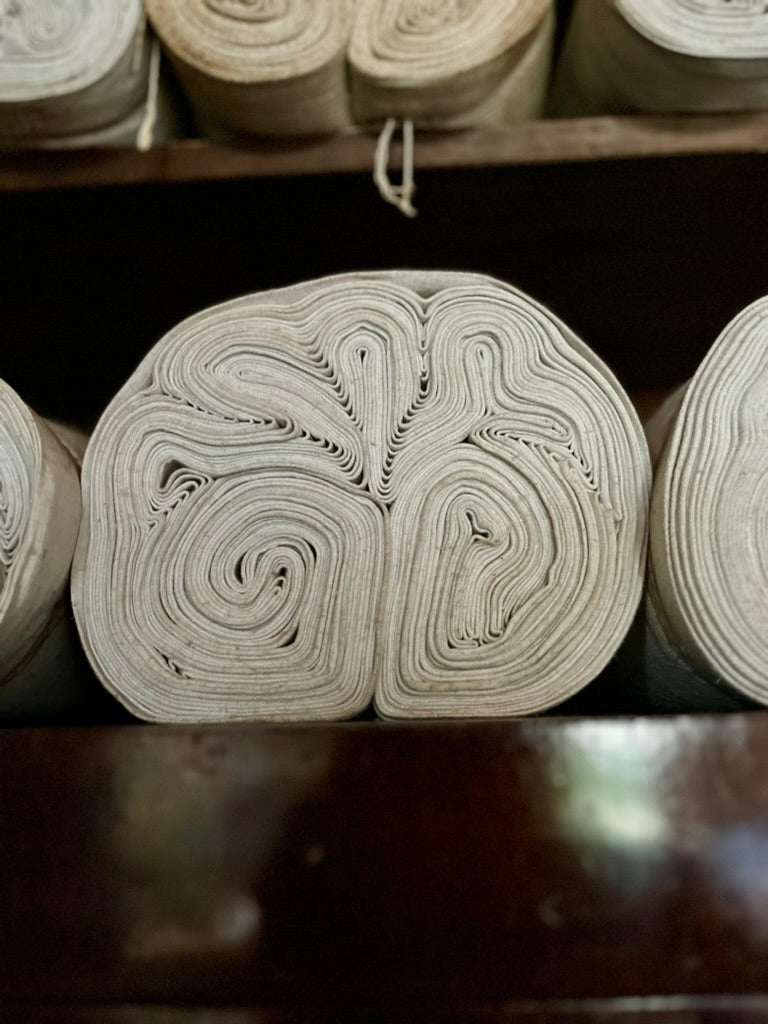 Dutch Organic Vintage Hand-spun Handloom Linen