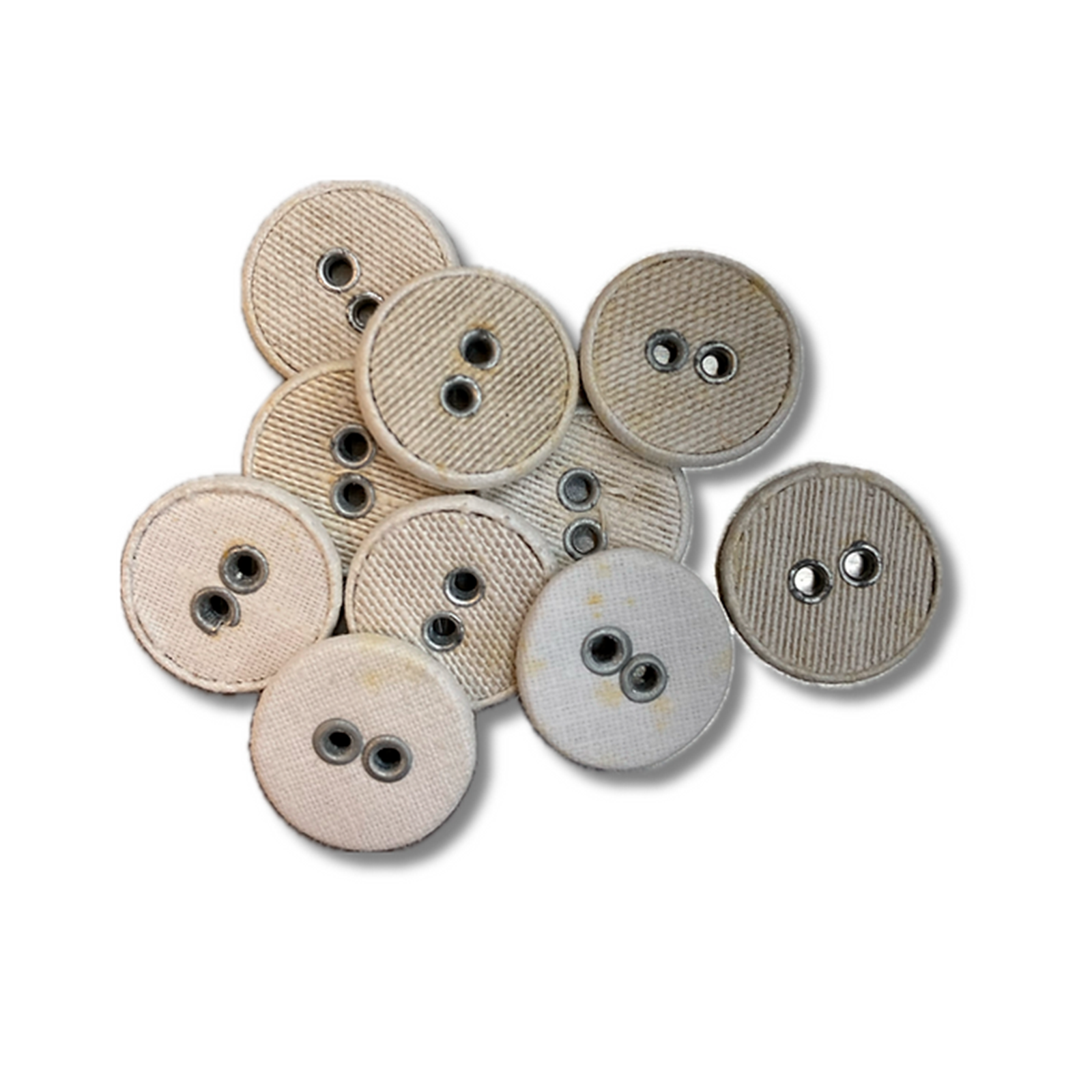 Vintage Linen Buttons - Perfect for re-enactment