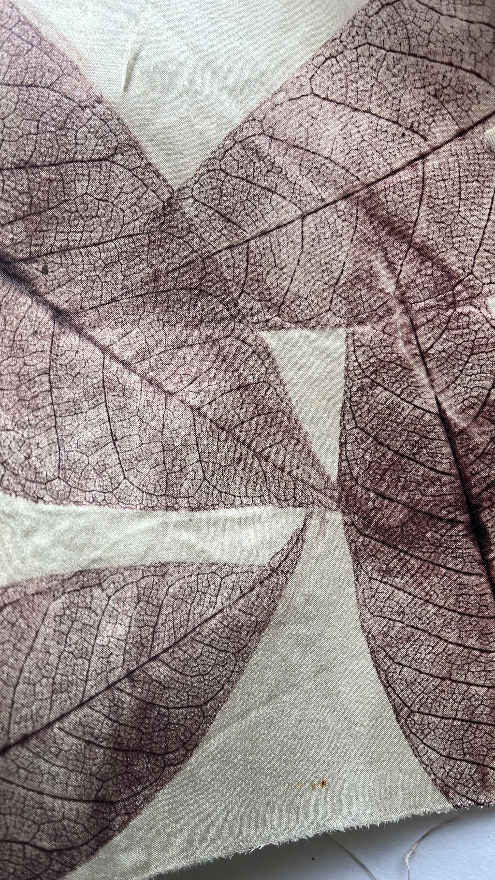 The Detailed Leaf Print: A Botanical Printing and Natural Dye Residency in Rural France