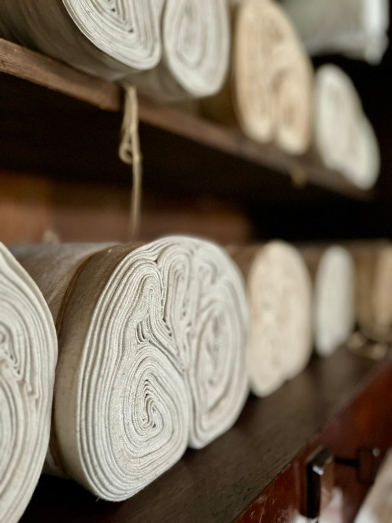 Dutch Organic Vintage Hand-spun Handloom Linen