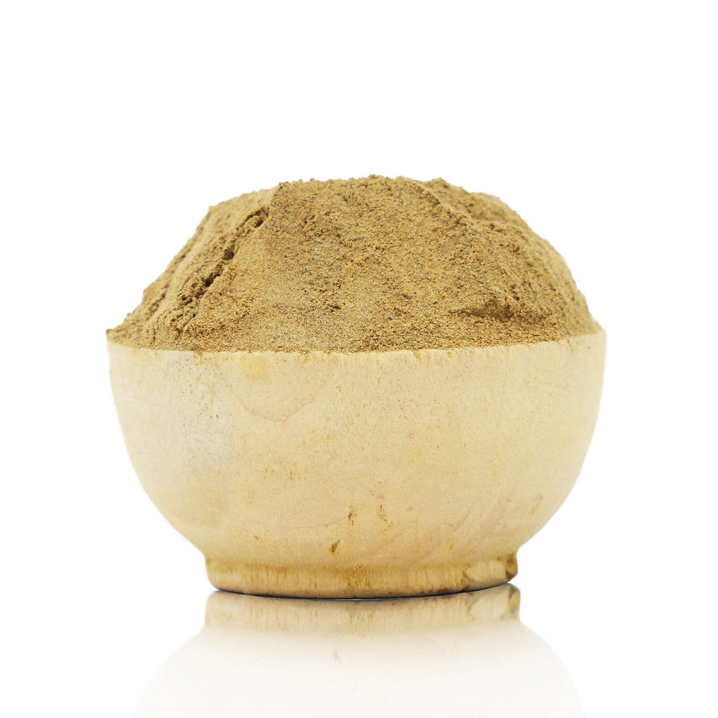 Bowl filled with Buckthorn berry EXTRACT (Rhamnus cathartica) on a white background