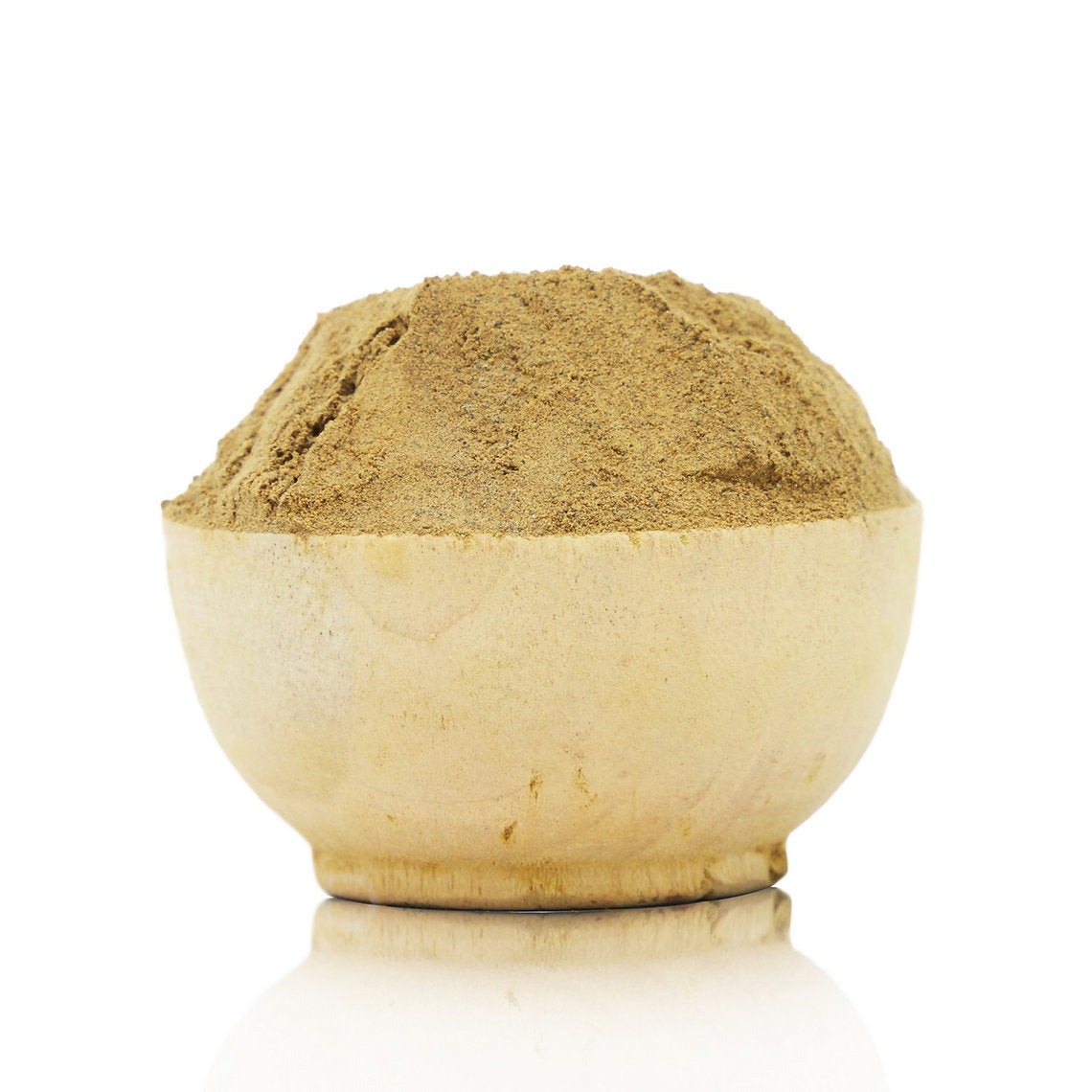 Bowl filled with Buckthorn berry EXTRACT (Rhamnus cathartica) on a white background