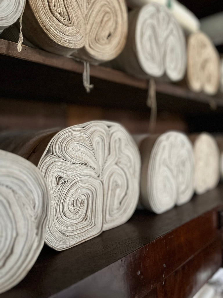 Dutch Organic Vintage Hand-spun Handloom Linen