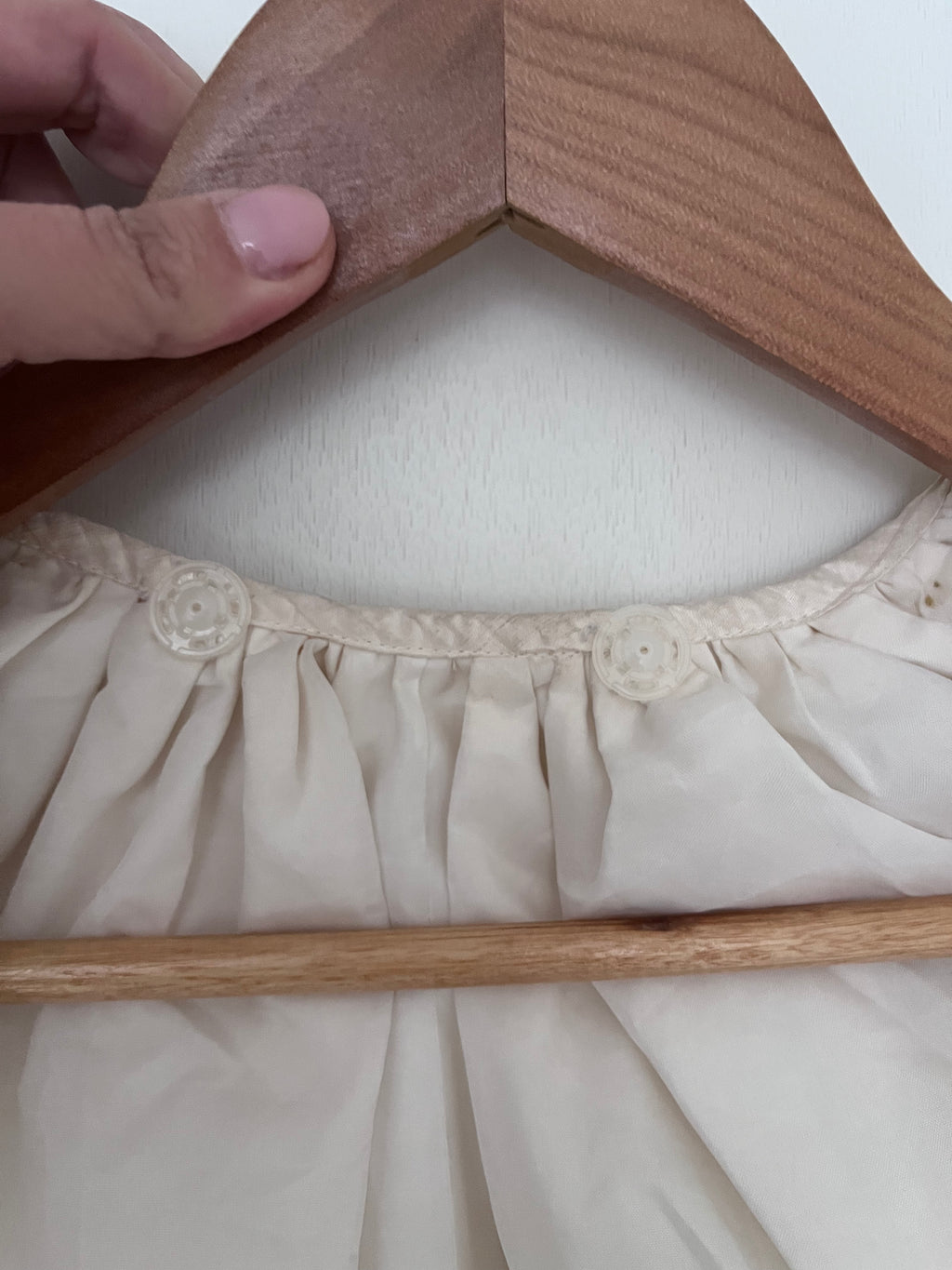 Silk wedding dress train