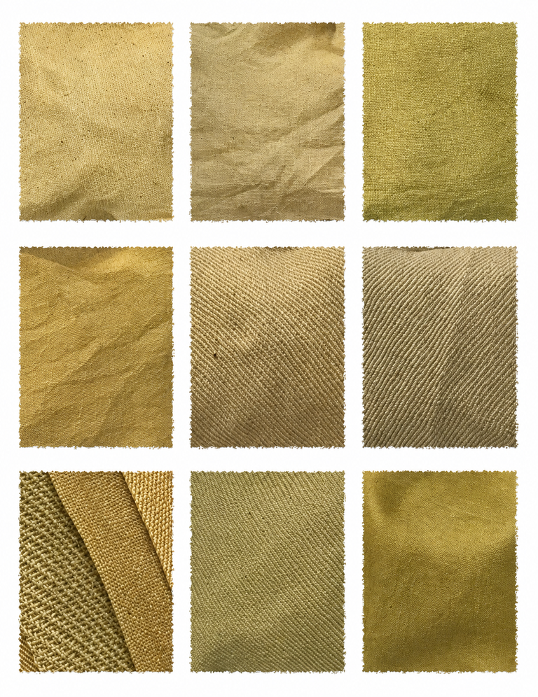 Buckthorn Berries (Rhamnus maturi) fabric samples