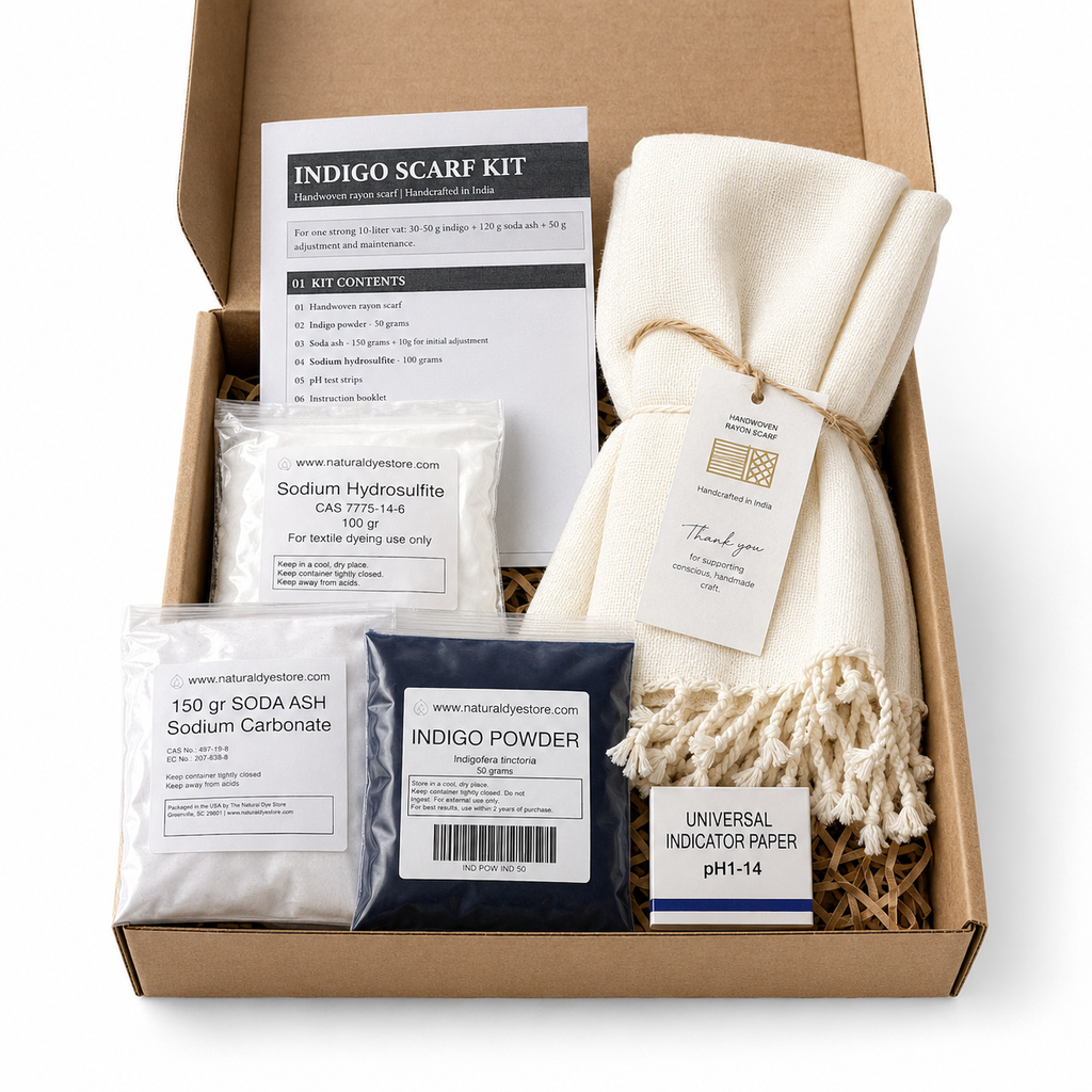 Indigo Vat Starter Kit – Everything You Need for Your First Indigo Dye Vat