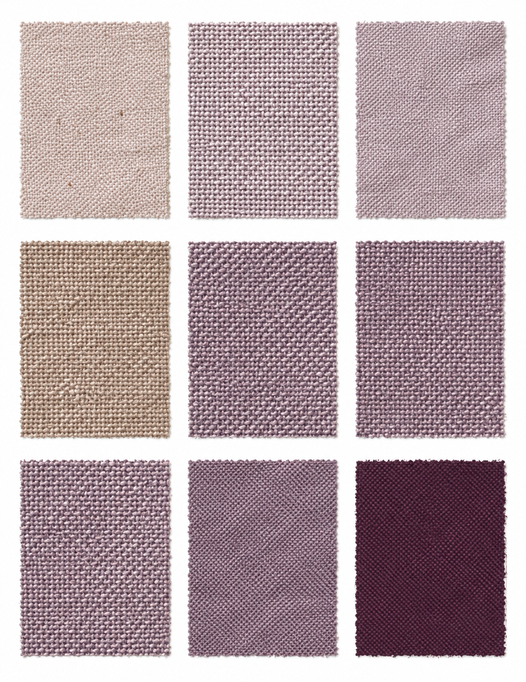 Murasaki Root Pieces (Lithospermum erythrorhizon) fabric samples
