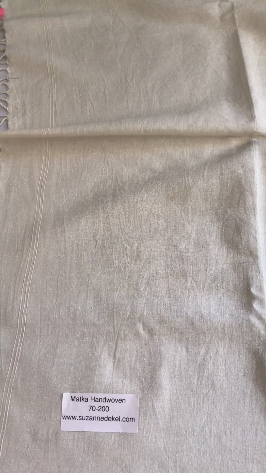 Matka Non Violent Ahimsa Silk per meter 110cm wide